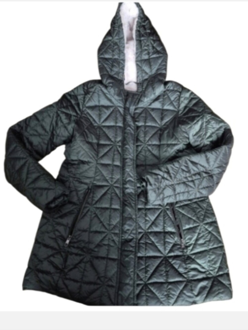 Steve Madden Glacier Shield  Size M Womens Hooded Coat/ Parka